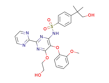 Molecular Structure of 253688-60-7 (Hydroxy Bosentan)