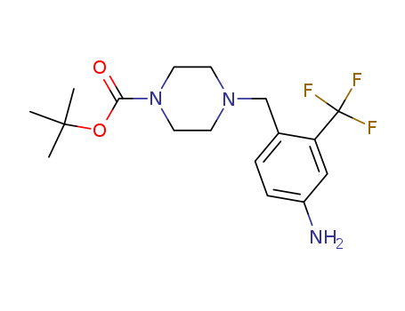 4-(4-Boc-piperazin-1-yl-methyl)-2-trifluoromethylaniline