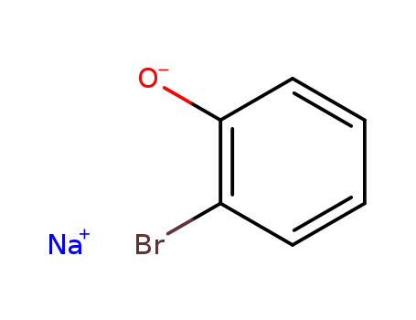 Molecular Structure of 35535-82-1 (Phenol, 2-bromo-, sodium salt)