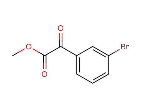 Molecular Structure of 81316-36-1 (Methyl 2-(3-broMophenyl)-2-oxoacetate)