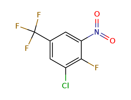 3-Chloro-4-fluoro-5-nitrobenzotrifluoride 101646-02-0