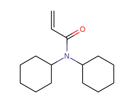 Molecular Structure of 25999-14-8 (2-Propenamide, N,N-dicyclohexyl-)