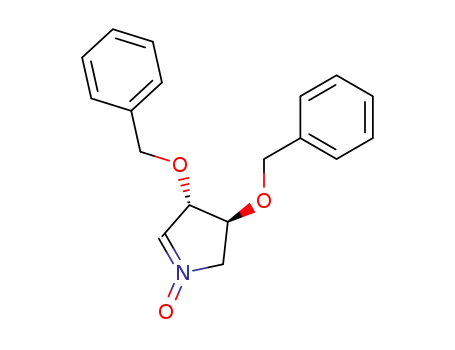 (3S,4S)-3,4-bis(benzyloxy)-3,4-dihydro-2H-pyrrole 1-oxide