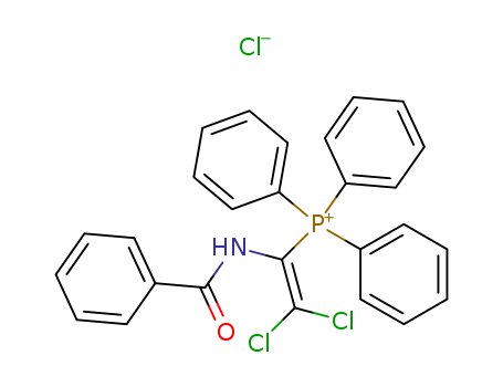 Phosphonium, [1-(benzoylamino)-2,2-dichloroethenyl]triphenyl-, chloride