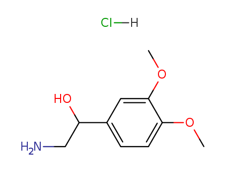 2-HYDROXY-2-(3,4-DIMETHOXYPHENYL)ETHYLAMINE HCL