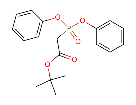 Acetic acid, (diphenoxyphosphinyl)-, 1,1-dimethylethyl ester
