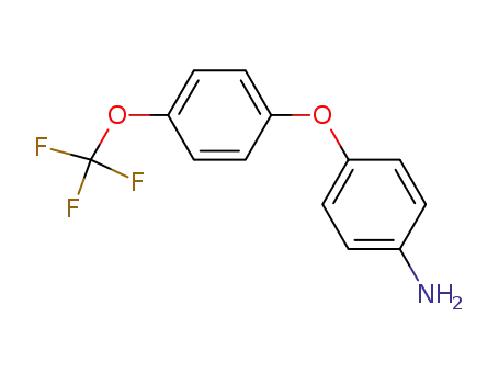 Molecular Structure of 58119-51-0 (4-[4-(trifluoromethoxy)phenoxy]aniline)