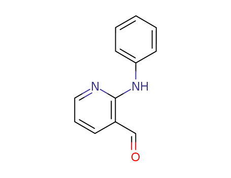 Molecular Structure of 113256-66-9 (2-phenylamino-3-pyridinecarboxaldehyde)