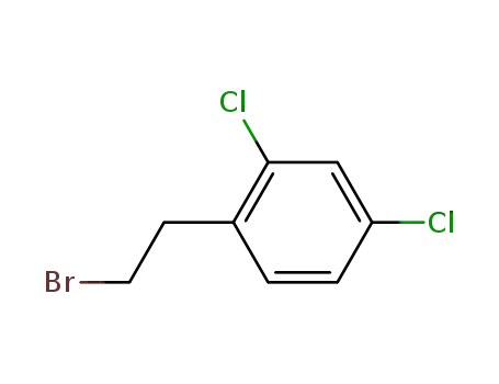 Molecular Structure of 108649-59-8 (2 4-DICHLOROPHENETHYL BROMIDE)