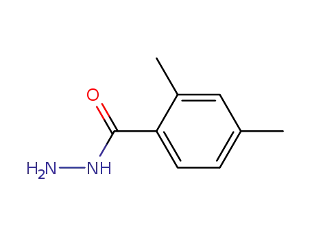 Molecular Structure of 85304-03-6 (2,4-dimethylbenzohydrazide)
