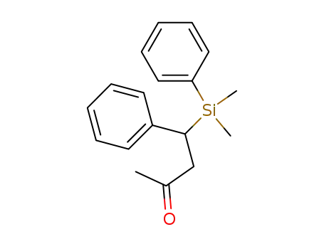 2-Butanone, 4-(dimethylphenylsilyl)-4-phenyl-