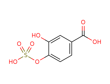 Benzoic acid, 3-hydroxy-4-(sulfooxy)-