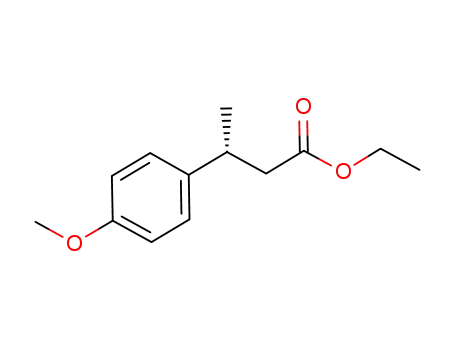 (R)-(-)-ethyl 3-(4-methoxyphenyl)butanoate