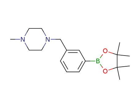 3-((4-Methylpiperazin-1-yl)methyl)phenylboronic acid,pinacol ester