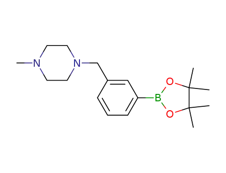 3-(4-Methyl-1-piperazinylmethyl)benzeneboronic acid pinacol ester, 97%