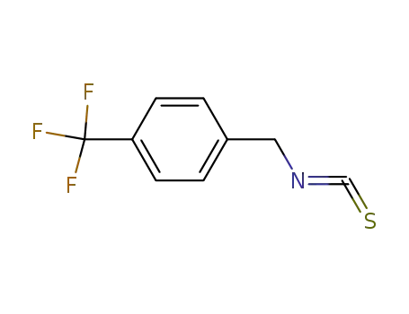 Molecular Structure of 41499-21-2 (Benzene, 1-(isothiocyanatomethyl)-4-(trifluoromethyl)-)
