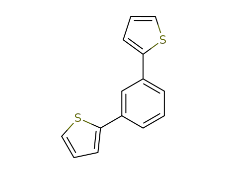 Molecular Structure of 104500-00-7 (Thiophene,2,2'-(1,3-phenylene)bis-)