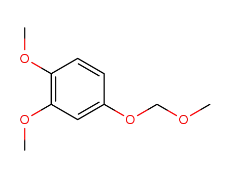 Molecular Structure of 133129-56-3 (Benzene, 1,2-dimethoxy-4-(methoxymethoxy)-)