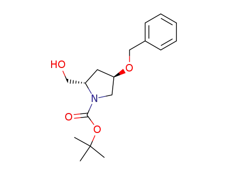 tert-butyl (2S,4R)-4-(benzyloxy)-2-(hydroxymethyl)pyrrolidine-1-carboxylate