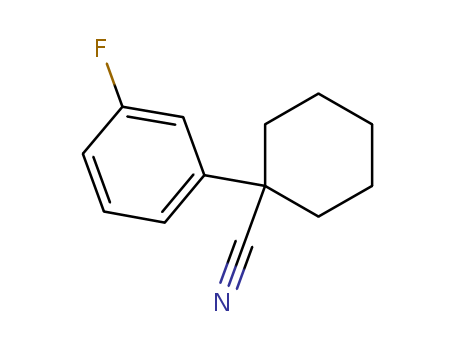 1-(3-fluorophenyl)cyclohexanecarbonitrile