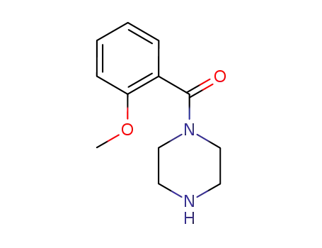 Molecular Structure of 100939-88-6 (1-[(2-METHOXYPHENYL)CARBONYL]PIPERAZINE)