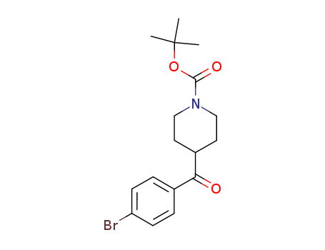 1-Piperidinecarboxylicacid, 4-(4-bromobenzoyl)-, 1,1-dimethylethyl ester