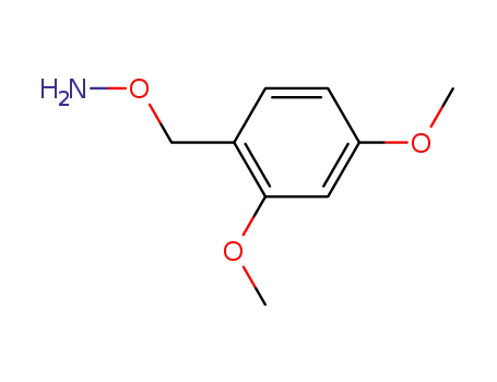 Molecular Structure of 216067-66-2 (O-[(2,4-diMethoxyphenyl)Methyl]hydroxylaMine)