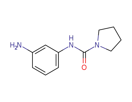 1-피롤리딘카르복사미드, N-(3-a미노페닐)-