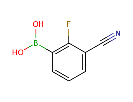 3-Borono-2-fluorobenzonitrile