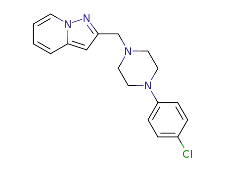 2-[4-(4-Chlorophenyl)piperazin-1-ylmethyl]pyrazolo[1,5-a]pyridine
