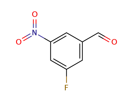 Molecular Structure of 108159-96-2 (3-fluoro-5-nitrobenzaldehyde)