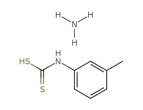 (3-Methylphenyl)carbamodithioic acid--ammonia (1/1)
