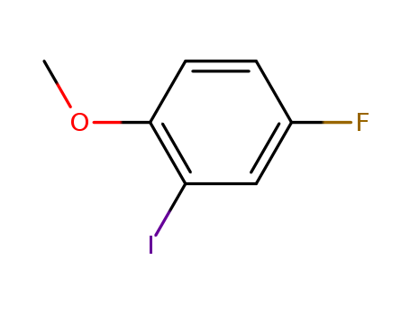 4-fluoro-2-iodo-1-methoxy-benzene cas  3824-22-4