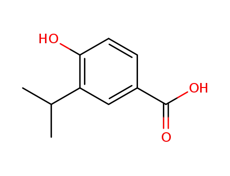4-Hydroxy-3-isopropylbenzoic acid