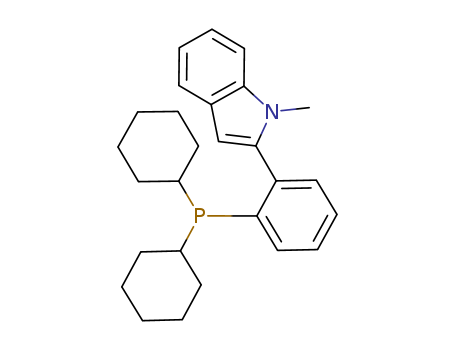 2-(2-Dicyclohexylphosphanyl-phenyl)-1-Methyl-1H-indole