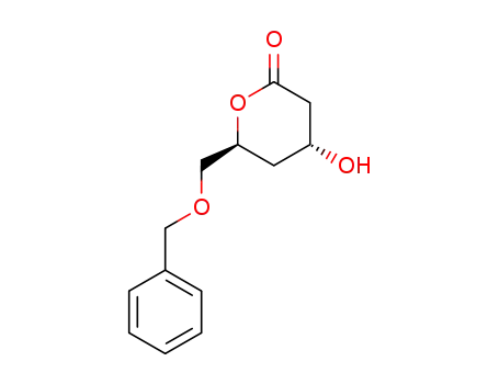 (4R,6S)-6-(benzyloxy)methyl-4-hydroxy-tetrahydro-2-pyrone