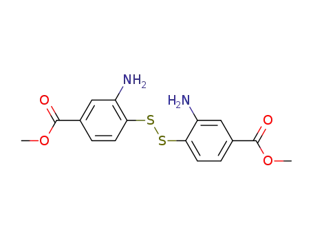Bis<2-amino-4-(carbomethoxy)phenyl>disulfide