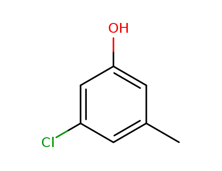 Molecular Structure of 58291-77-3 (3-CHLORO-5-METHYLPHENOL)