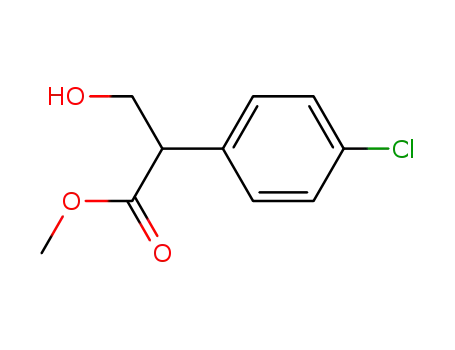 methyl 2-(4-chlorophenyl)-3-hydroxypropanoate