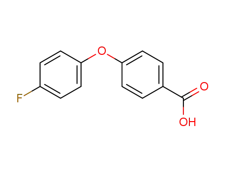 Molecular Structure of 129623-61-6 (4-(4-FLUOROPHENOXY)BENZOIC ACID)