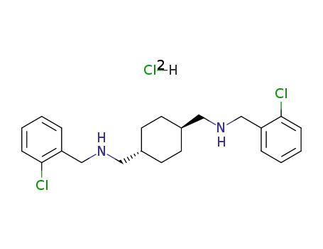 1, 4-Cyclohexanebis (methylamine), N,N-bis(o-chlorobenzyl)-, dihydrochloride, trans-