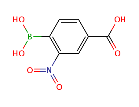 4-Carboxy-2-nitrophenyl boronic acid