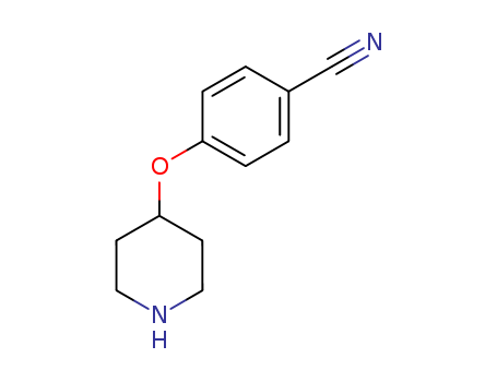 4-(Piperidin-4-yloxy)-benzonitrile 1HCl salt