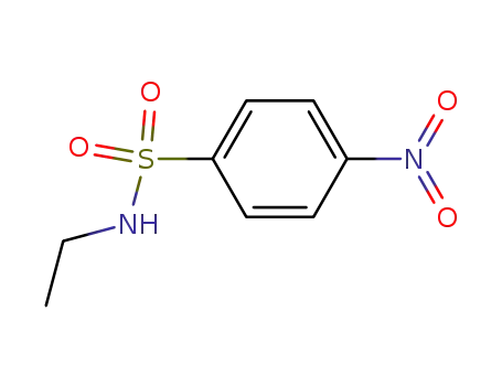 Molecular Structure of 28860-08-4 (N-ethyl-4-nitrobenzenesulfonamide)