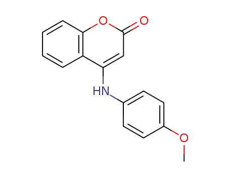 4-(4-methoxyanilino)-2H-chromen-2-one