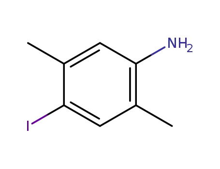 Molecular Structure of 117832-13-0 (2,5-DIMETHYL-4-IODOANILINE)