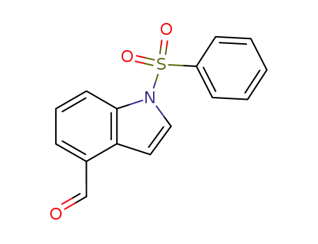 1-(benzenesulphonyl)-1H-indole-4-carboxaldehyde