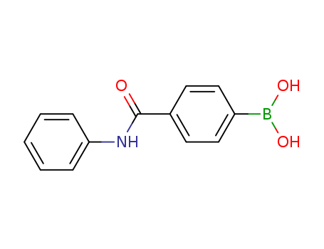 4-PhenylcarbaMoylbenzeneboronic acid, 97%