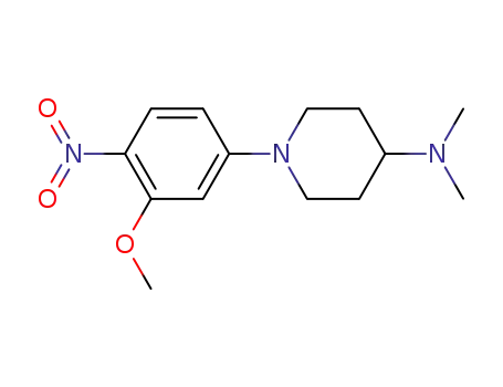 1-(5-Methoxy-2-Methyl-4-nitrophenyl)-N,N-diMethylpiperidin-4-aMine