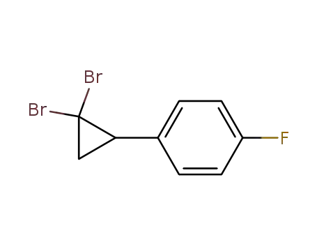 Benzene, 1-(2,2-dibromocyclopropyl)-4-fluoro-